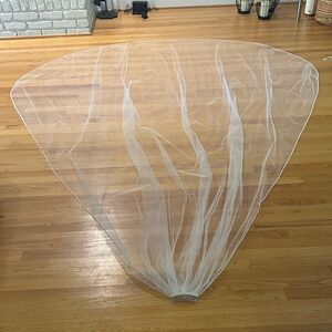 Cathedral Veil with Beaded Trim